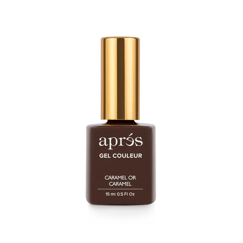 Caramel Gel Polish By Apres – Creamy Neutral Brown, J14 1