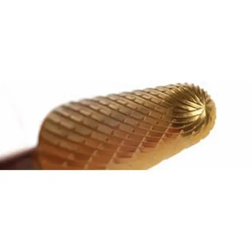 Champion Sl2 14° Taper Radius Carbide Bur – Titanium-Nitride Coated 1