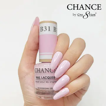 Chance Gel & Nail Lacquer Duo – Bare Collection Shade B31 (0.5 Oz) 1