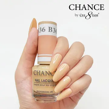 Chance Gel & Nail Lacquer Duo – Bare Collection Shade B36 (0.5 Oz) 1