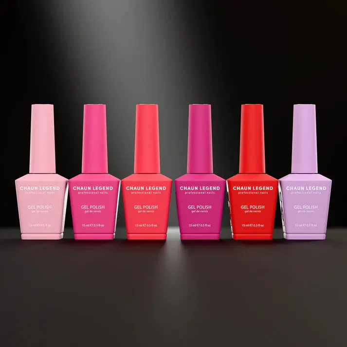 Chaun Legend Gel Polish Set – Love In Bloom Collection (0.5 Oz Bundle) 1