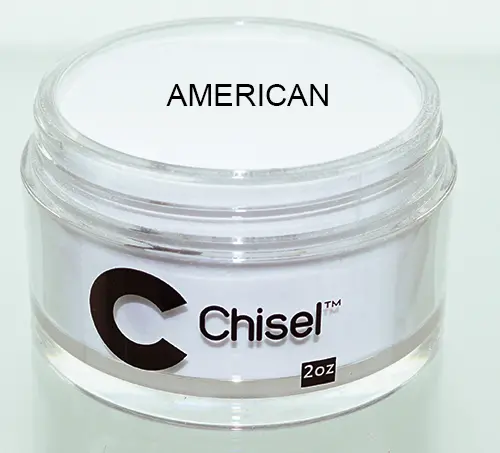 Chisel Nail Art Dipping Powder – American Tone (2 Oz) 1
