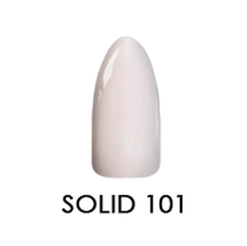 Chisel Nail Art Dipping Powder – Solid Shade 101 (2 Oz) 1