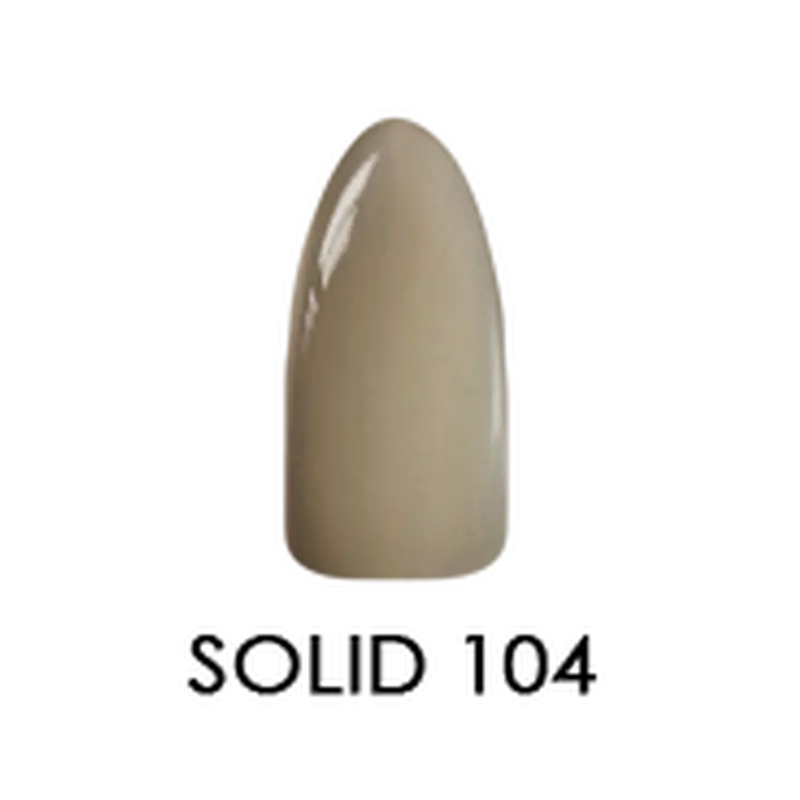 Chisel Nail Art Dipping Powder – Solid Shade 104 (2 Oz) 1