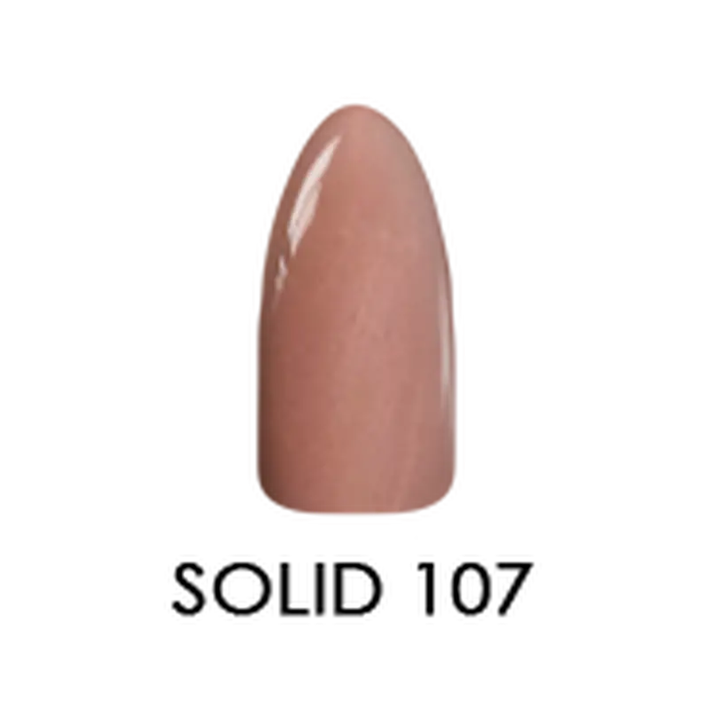 Chisel Nail Art Dipping Powder – Solid Shade 107 (2 Oz) 1
