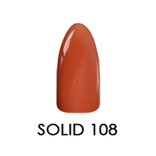 Chisel Nail Art Dipping Powder – Solid Shade 108 (2 Oz) 1