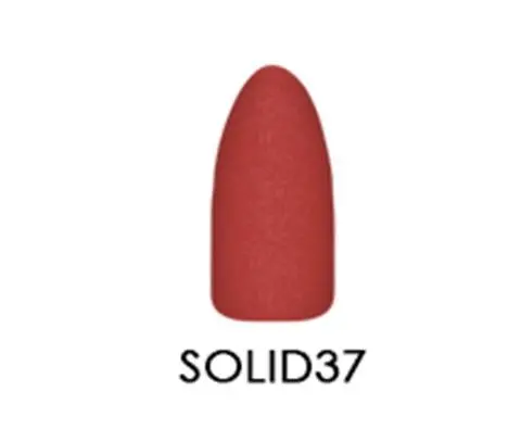 Chisel Nail Art Dipping Powder – Solid37 Shade, 2 Oz 1
