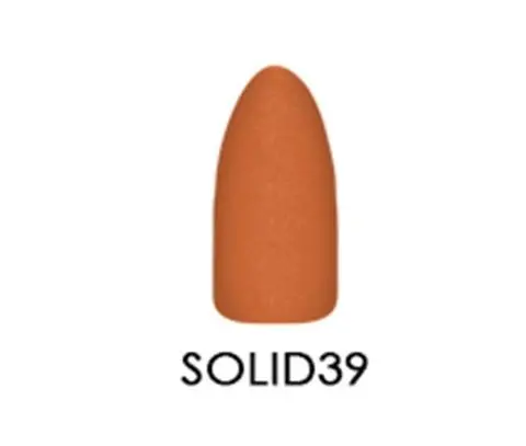 Chisel Nail Art Dipping Powder – Solid39 Shade, 2 Oz 1