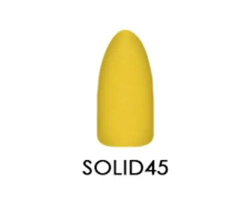 Chisel Nail Art Dipping Powder – Solid45 Shade, 2 Oz 1
