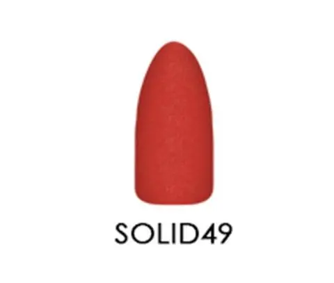 Chisel Nail Art Dipping Powder – Solid49 Shade, 2 Oz 1