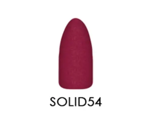 Chisel Nail Art Dipping Powder – Solid54 Shade (2 Oz) 1