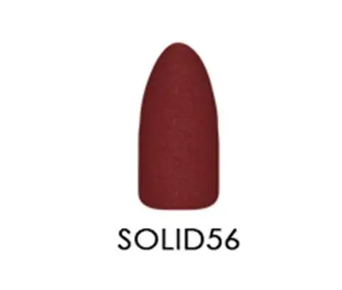 Chisel Nail Art Dipping Powder – Solid56 Shade (2 Oz) 1