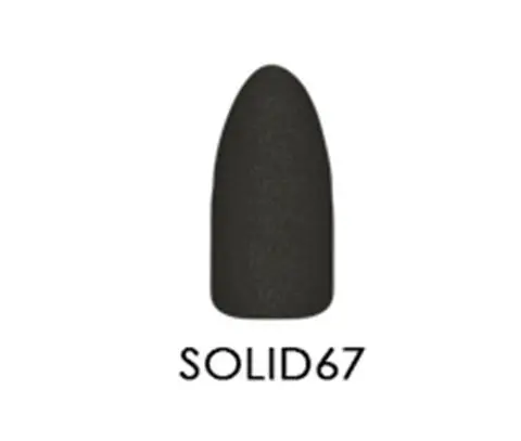 Chisel Nail Art Dipping Powder – Solid67 Shade (2 Oz) 1
