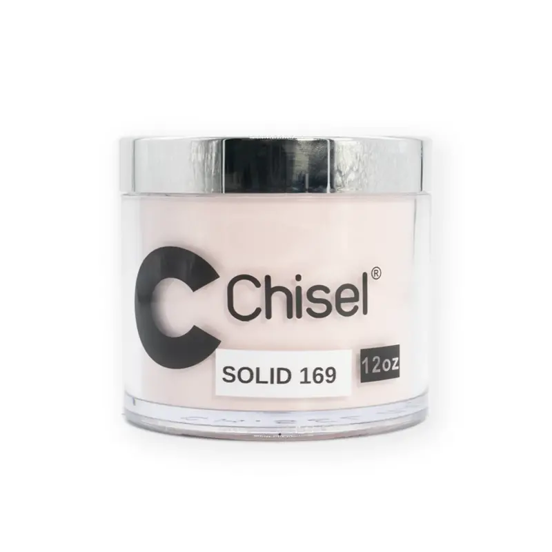 Chisel Pink & White Dipping Powder – Solid Shade 169, 12 Oz Refill 1