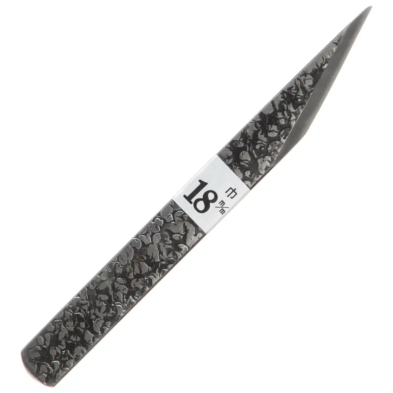 Classic Right-Hand Kiridashi – 18Mm Forged Blade With Curved Tip 1