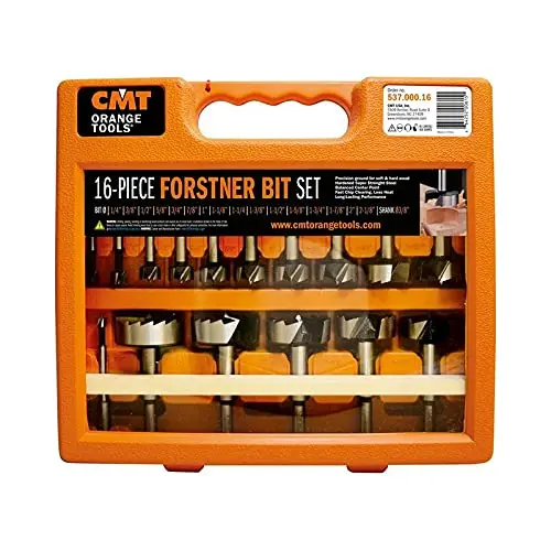 Cmt Orange Forstner Bit Collection – 16-Piece Set 1