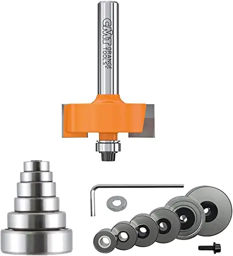 Cmt Orange Rabbeting Router Bit Set – 1/2" Shank 1