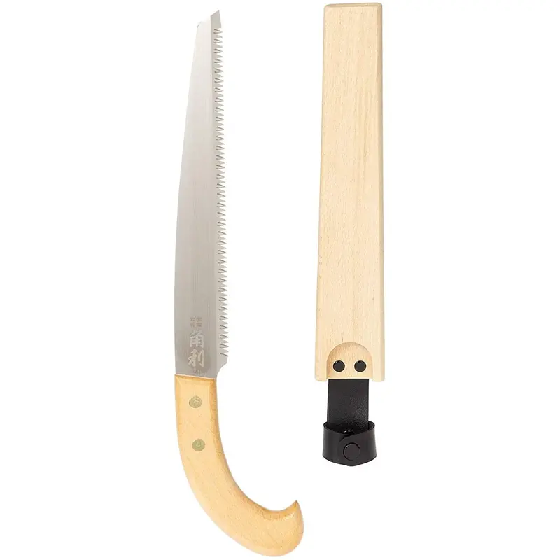 Compact Pruning Saw With Natural Wooden Sheath – 240Mm Blade 1