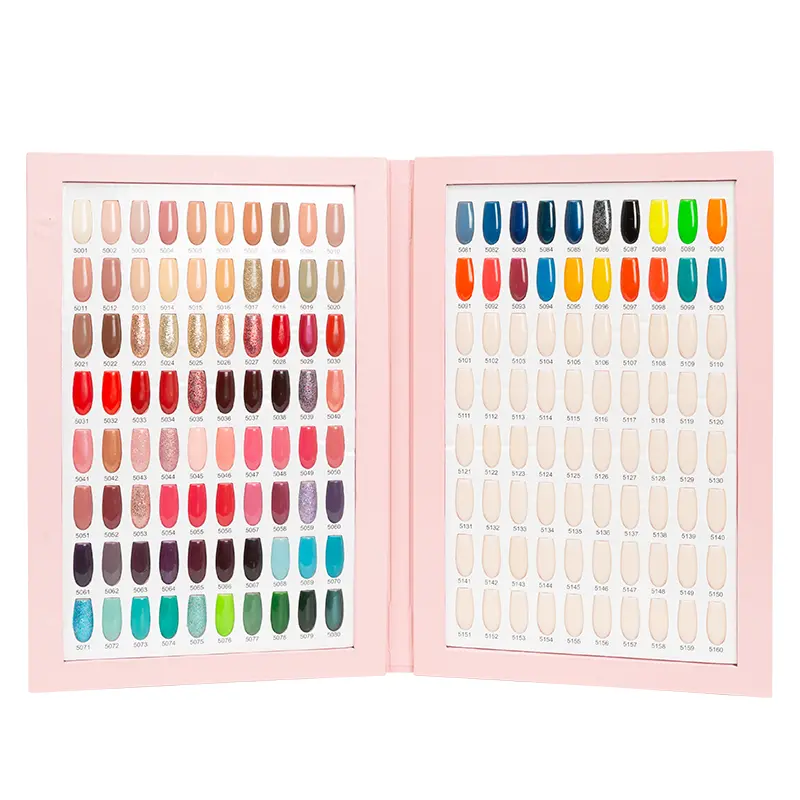 Comprehensive All-In-One Nail Swatch Book 1