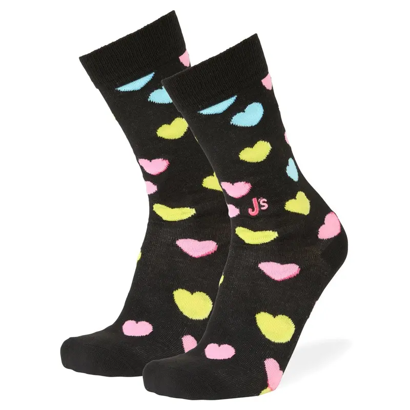 Conversation Hearts Valentine Socks 1