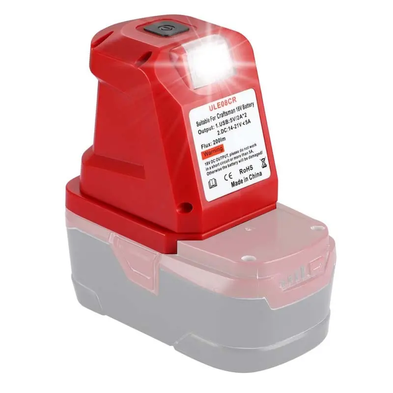 Craftsman C3 19.2V Portable Power Hub: Dual Usb Charging, Dc Port & Led Work Light 1