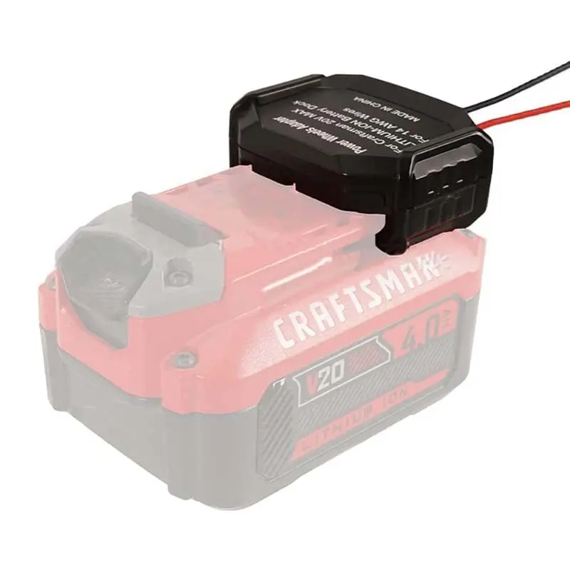 Craftsman V20 20V Power Wheels Battery Adapter – Ride-On Toy Conversion For Robotics & Rc Use 1