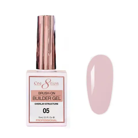 Cre8Tion Brush-On Builder Gel – 0.5 Oz, Shade #05 1