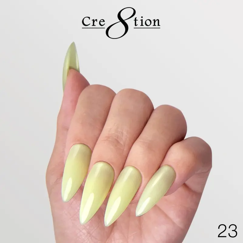 Cre8Tion Brush-On Builder Gel – Sheer Overlay Formula, 0.5 Oz (Shade 23) 1