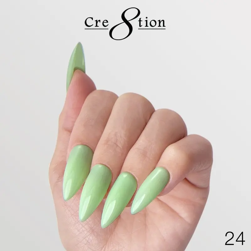 Cre8Tion Brush-On Builder Gel – Sheer Overlay Formula, 0.5 Oz (Shade 24) 1