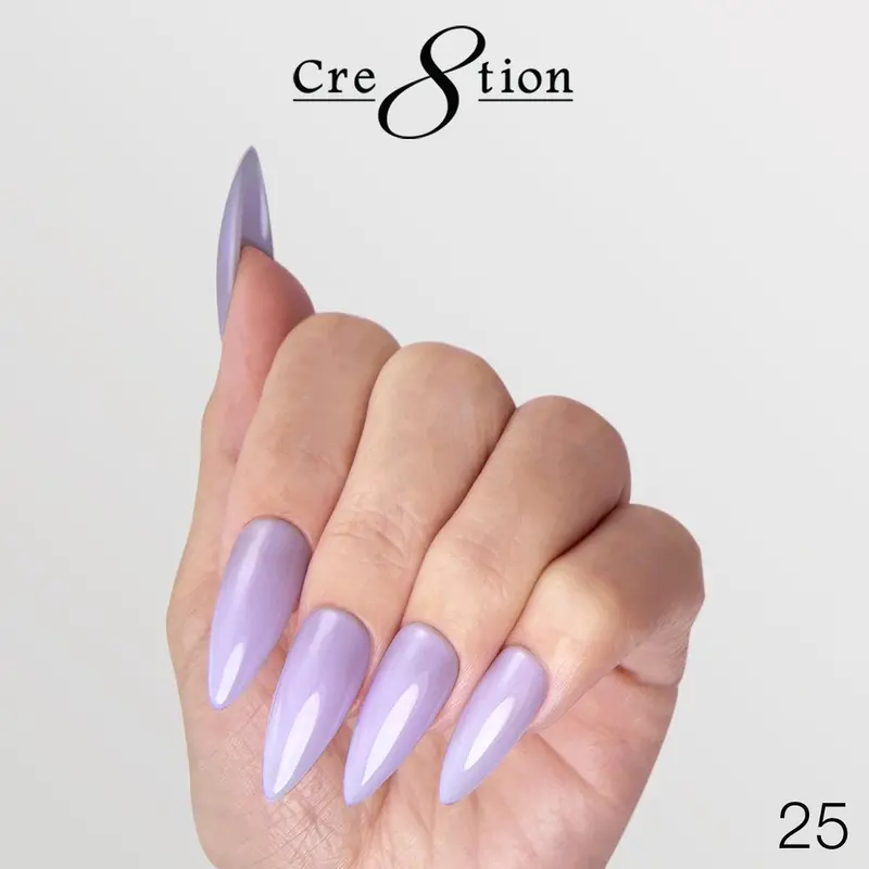 Cre8Tion Brush-On Builder Gel – Sheer Overlay Formula, 0.5 Oz (Shade 25) 1