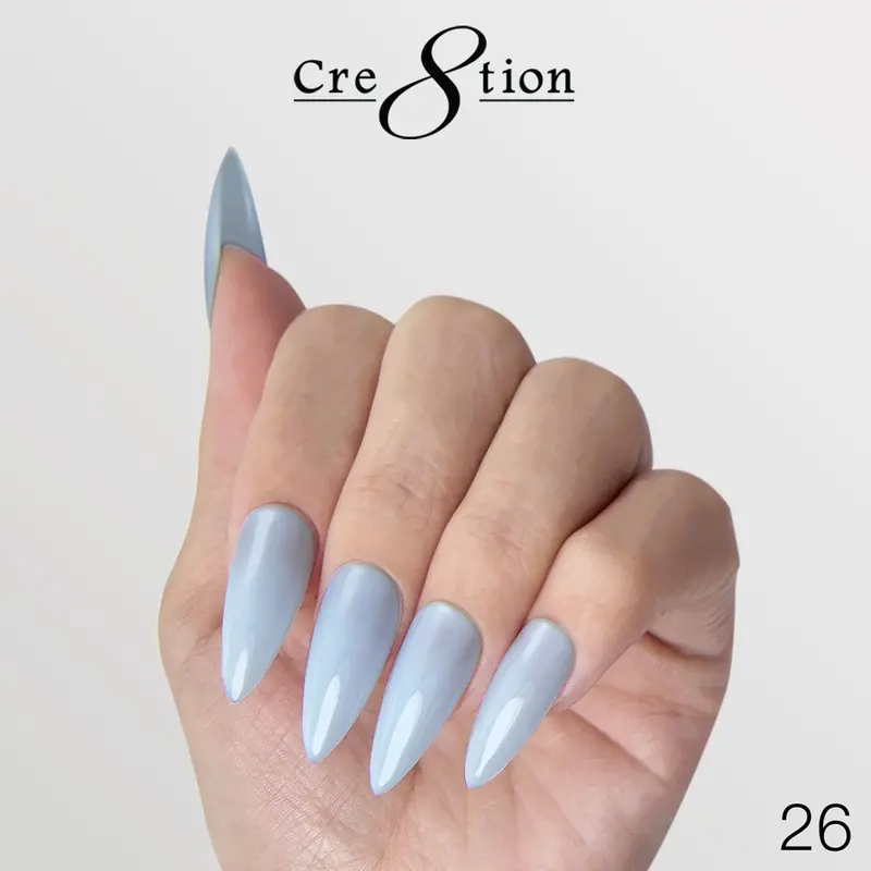 Cre8Tion Brush-On Builder Gel – Sheer Overlay Formula, 0.5 Oz (Shade 26) 1