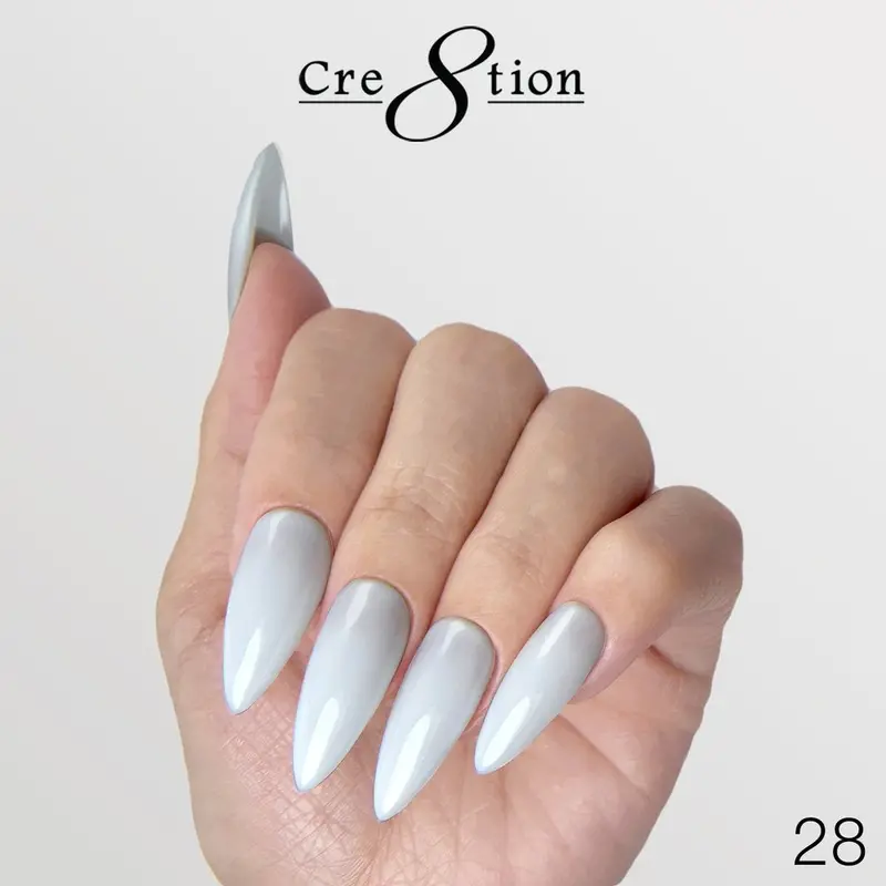 Cre8Tion Brush-On Builder Gel – Sheer Overlay Formula, 0.5 Oz (Shade 28) 1