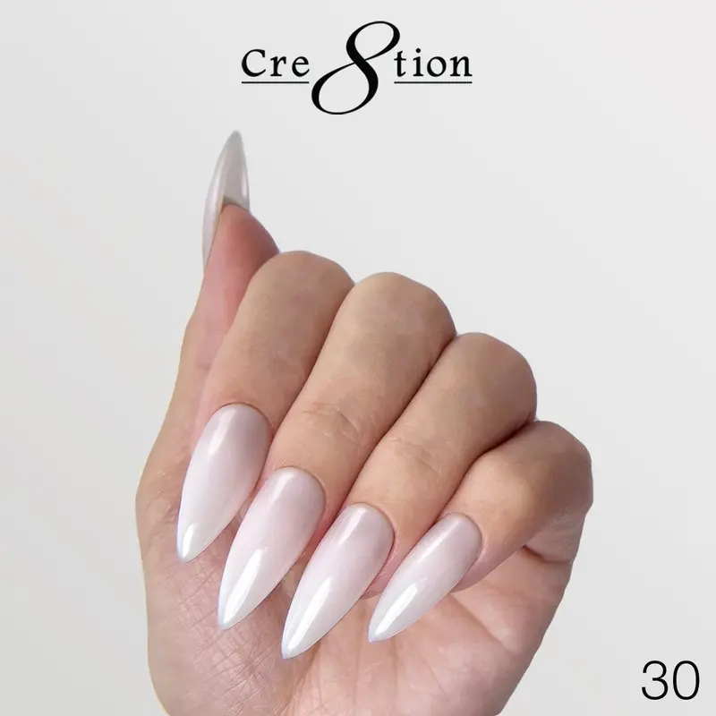 Cre8Tion Brush-On Builder Gel – Sheer Overlay Formula, 0.5 Oz (Shade 30) 1