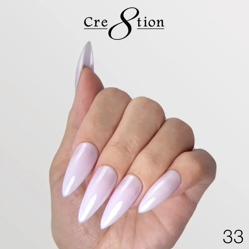 Cre8Tion Brush-On Builder Gel – Sheer Overlay Formula, 0.5 Oz (Shade 33) 1