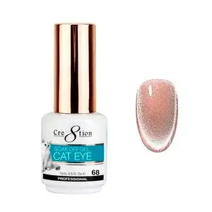 Cre8Tion Cat Eye Soak-Off Gel – 0.5 Oz Bottle, Shade #68 1