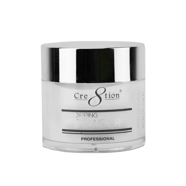 Cre8Tion Clear Dipping Powder – 3.7 Oz Glossy Transparent Nail Builder 1