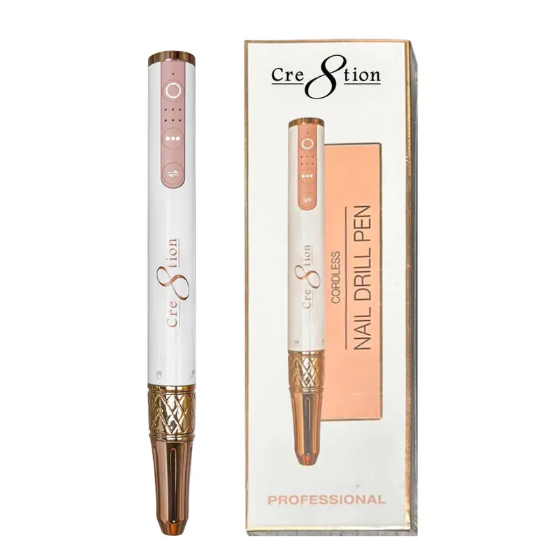 Cre8Tion Cordless Nail Drill Pen With Free Ceramic Filling Bit 1