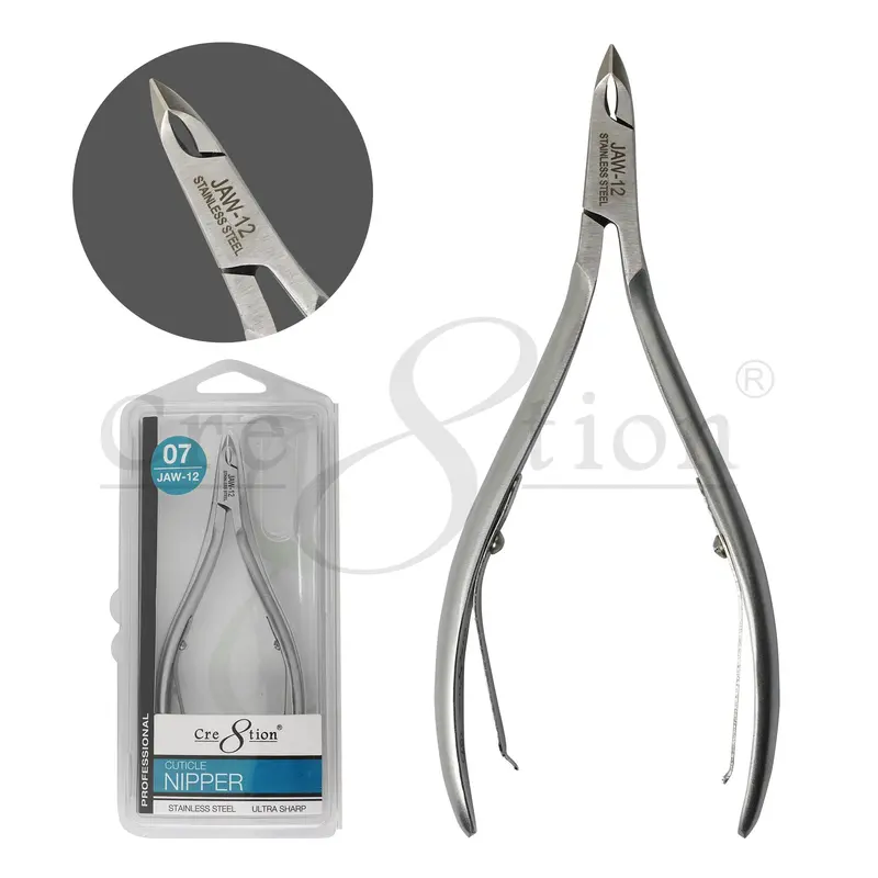 Cre8Tion Cuticle Nipper – Stainless Steel, Model 07 1