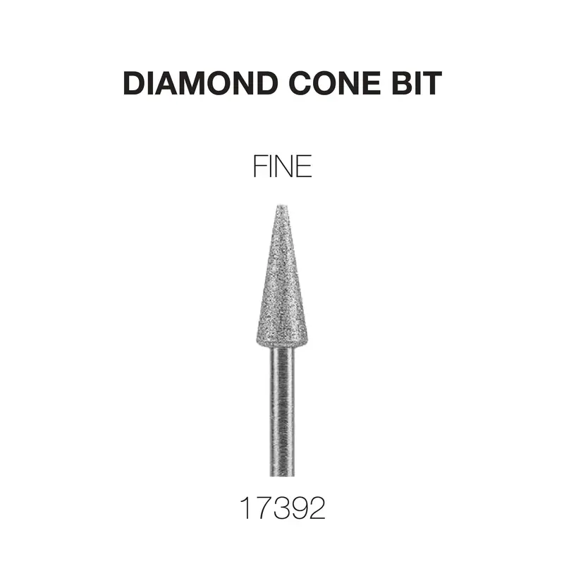 Cre8Tion Diamond-Coated Cone Nail Bit – Precision Filing 1
