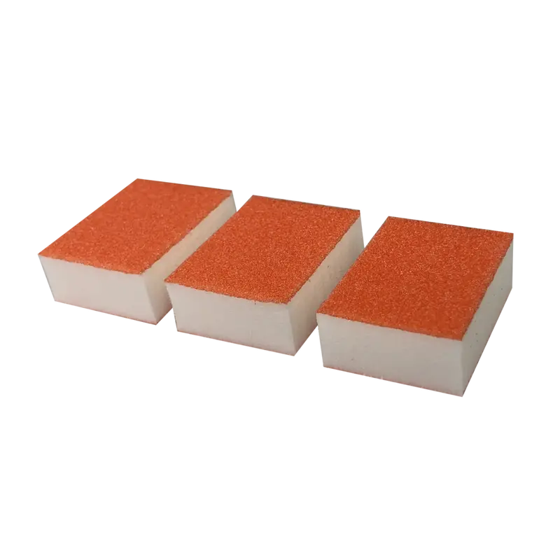 Cre8Tion Disposable Mini Buffer – Orange/White Grit (80/100) For Shine & Prep 1