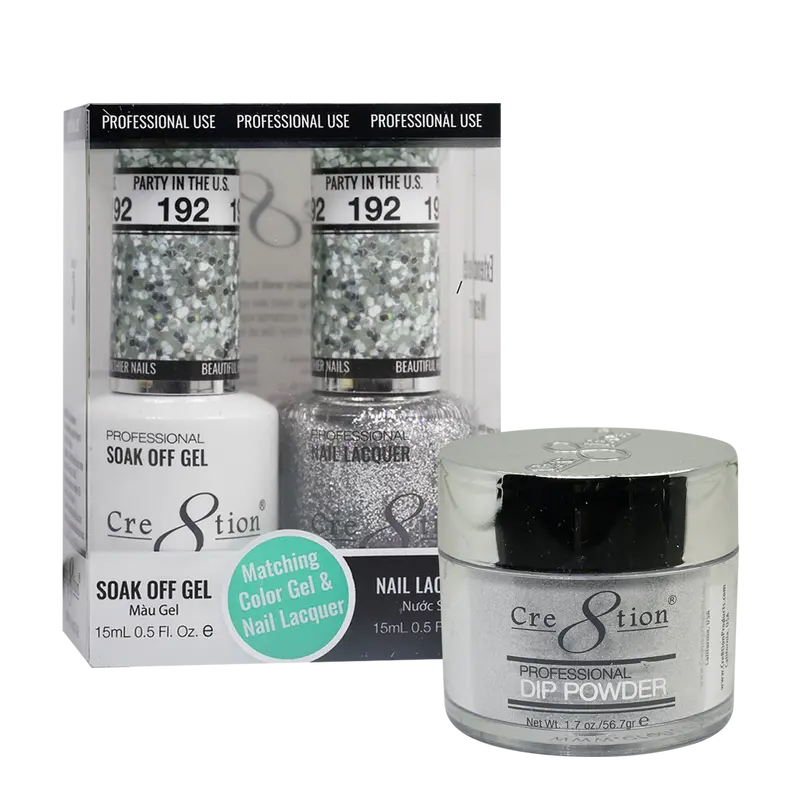 Cre8Tion Enter The Room Nail Trio: Mysterious Dark Polish Set 192 1