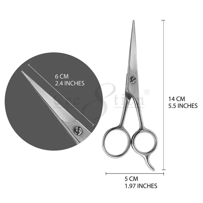 Cre8Tion Ergonomic Stainless Steel Scissors – Model S03 1