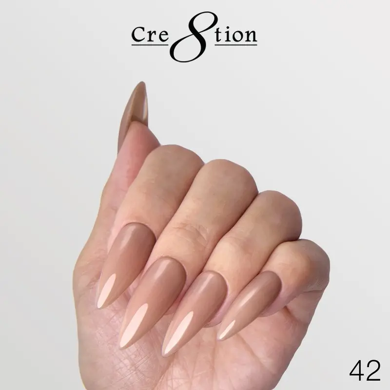 Cre8Tion Gel Builder – Overlay & Brush-On Formula (0.5 Oz) Shade 42 1