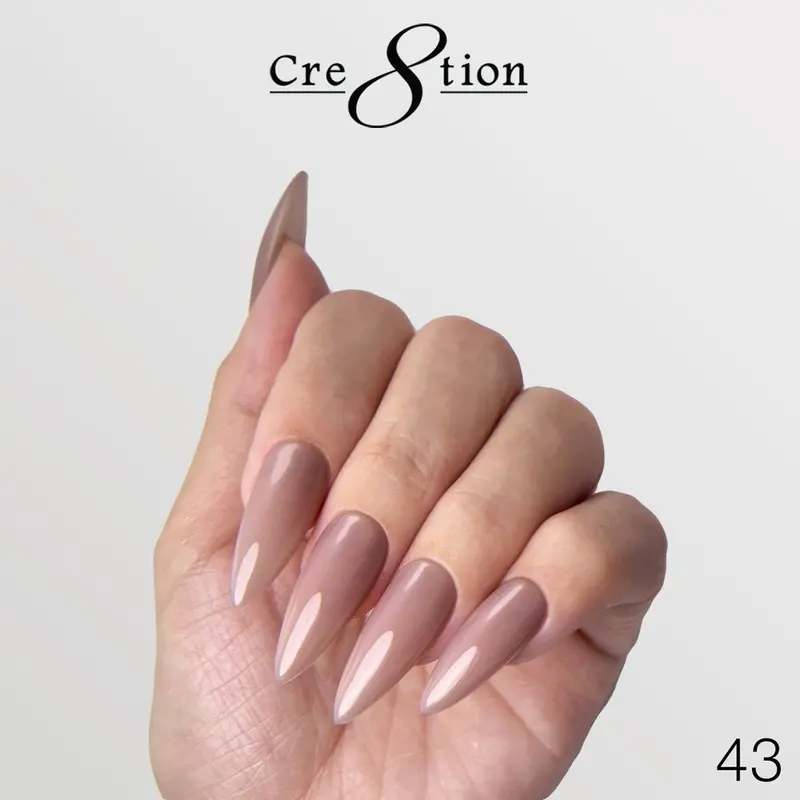 Cre8Tion Gel Builder – Overlay & Brush-On Formula (0.5 Oz) Shade 43 1