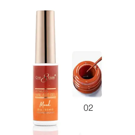 Cre8Tion Mood-Shift Detailing Gel – #02, 0.25Oz Temperature-Sensitive Shade 1