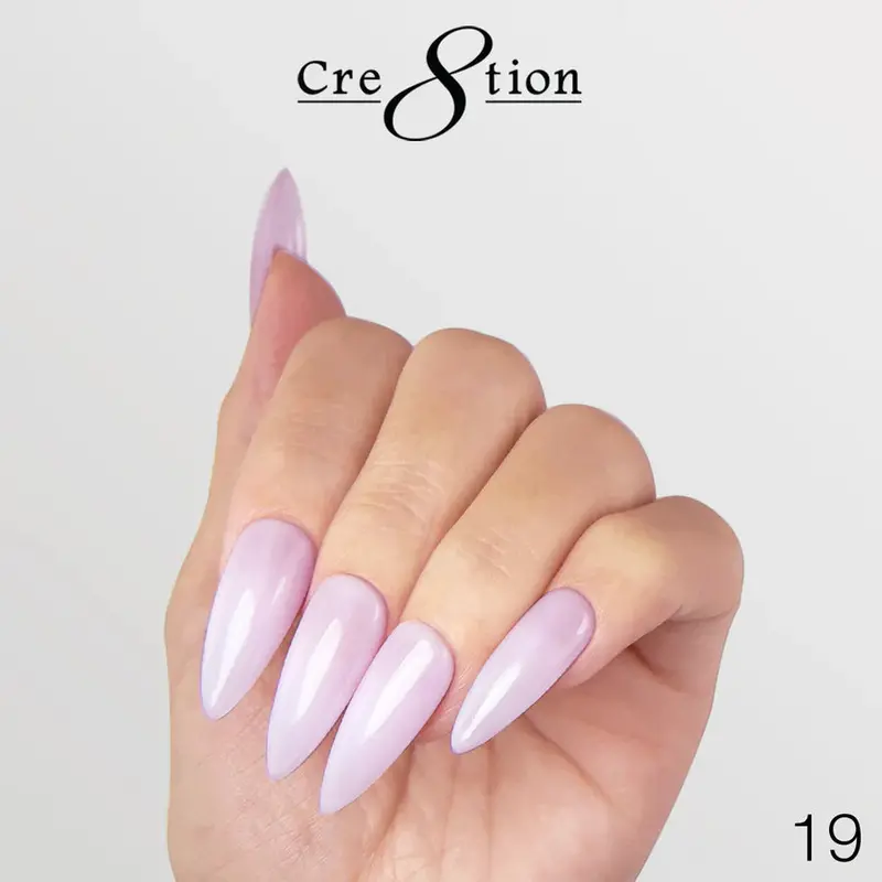 Cre8Tion Overlay & Builder Gel – Brush-On Formula, 0.5 Oz (Color #19) 1