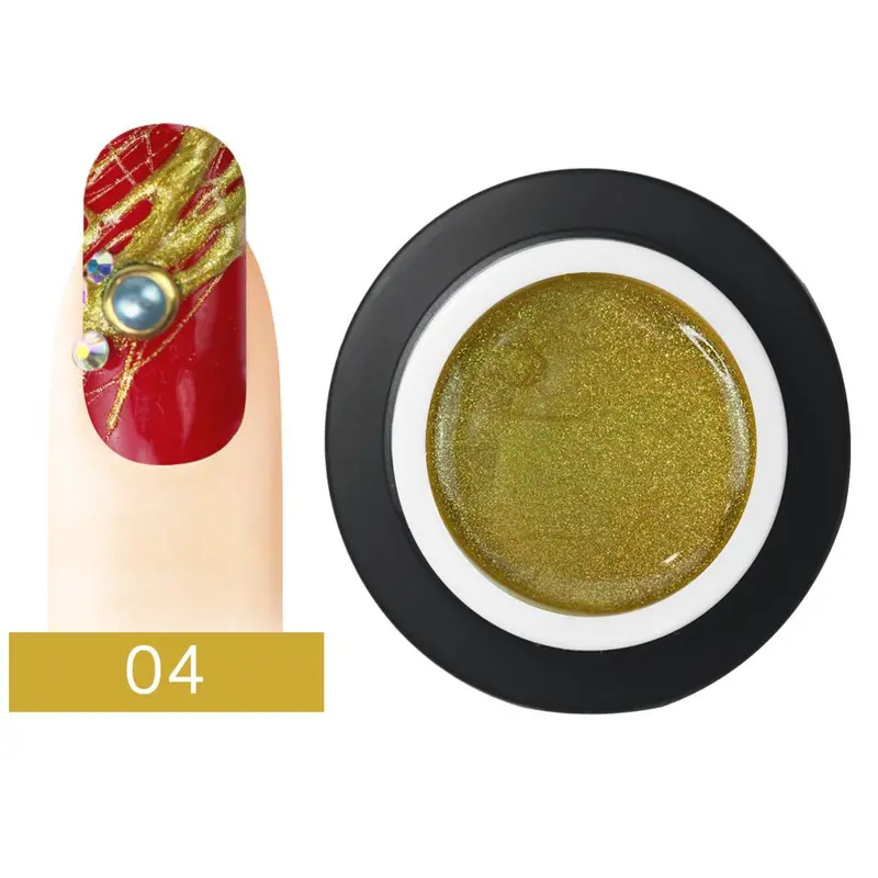 Cre8Tion Perfect Line Design Gel – Gold (7.5G) 1