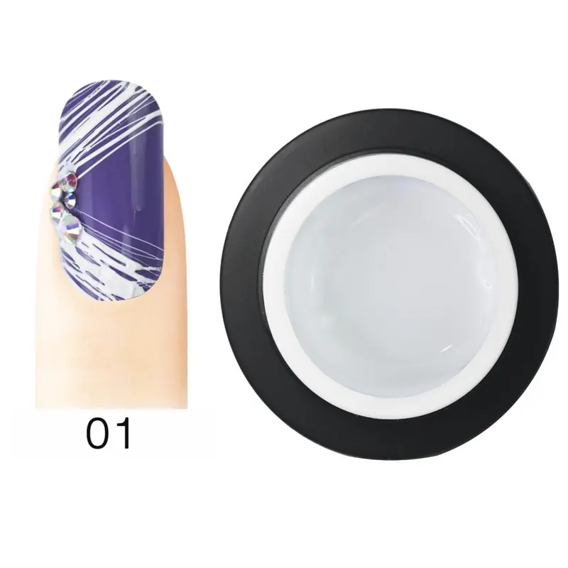 Cre8Tion Perfect Line Design Gel – White (7.5G) 1