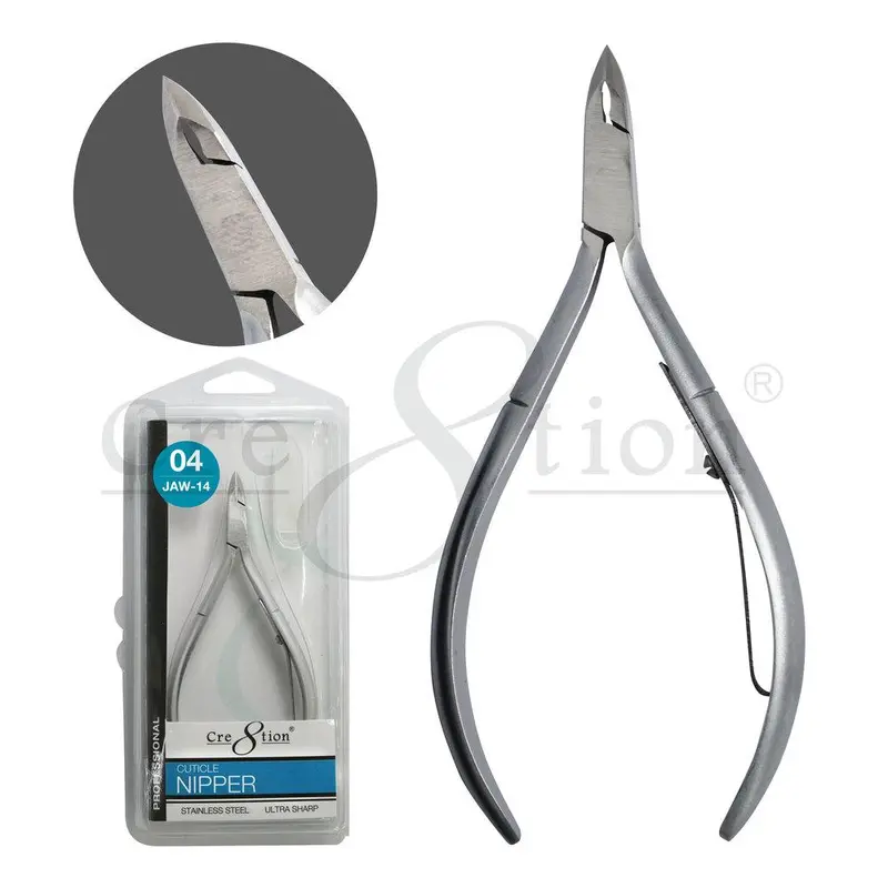 Cre8Tion Precision Cuticle Nipper – Stainless Steel, Model 04 1