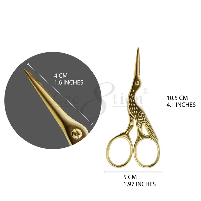 Cre8Tion Precision Stainless Steel Scissors – Model S05 1